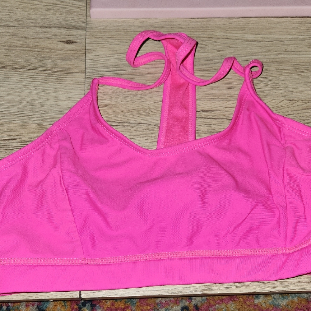 Emme Jordan Pink Sports Bra Size M